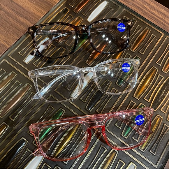 ‼️SOLD‼️ 3 Blue Light Glasses - Picture 1 of 4